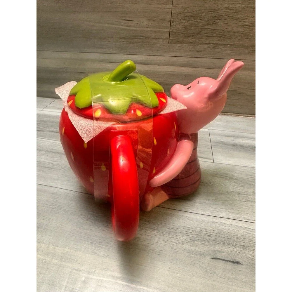 Winnie the Pooh Strawberry Jar  Piglet Figurine